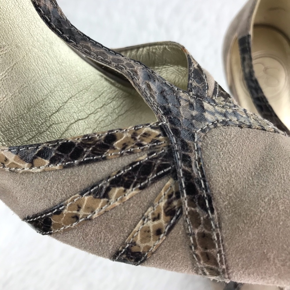 Jessica Simpson suede snake heels - Picture 6 of 6